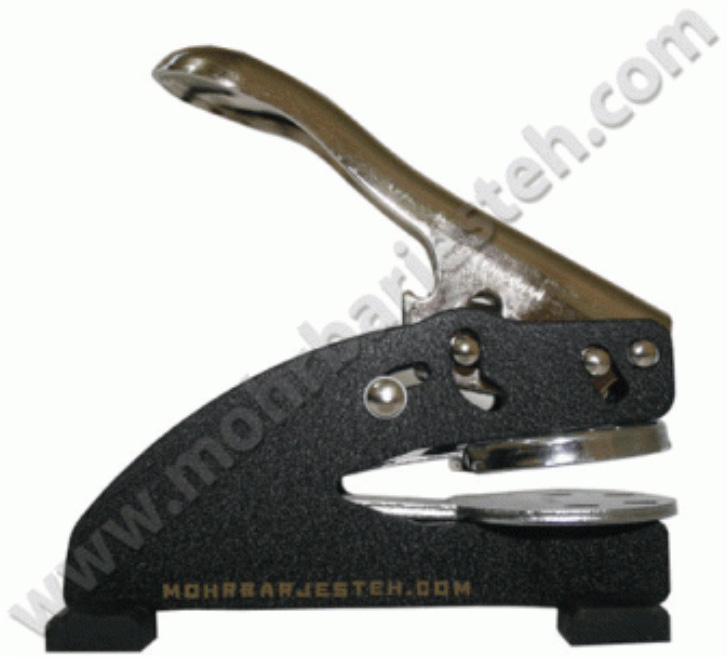 مهر برجسته شاینی 4 سانت 