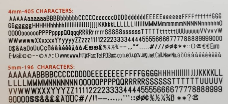 حروف مهرسازی